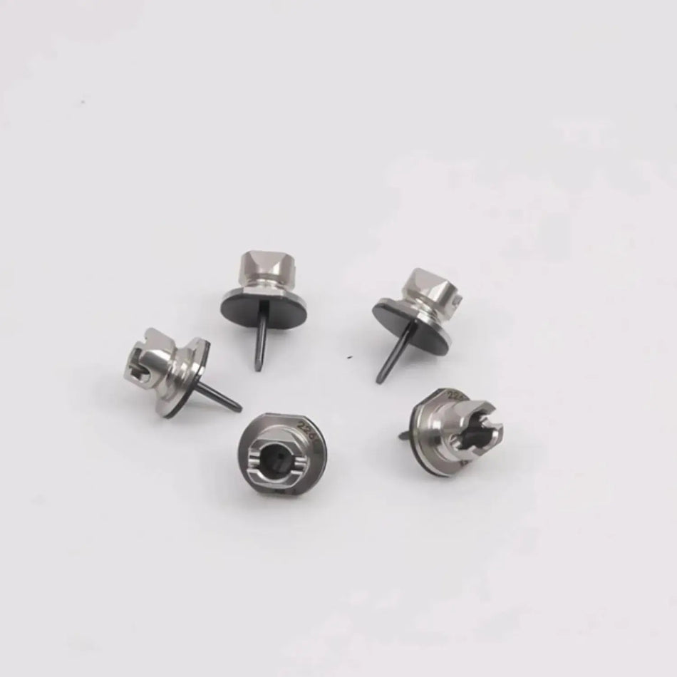 Set of precision SMT placement nozzles for pick-and-place machines