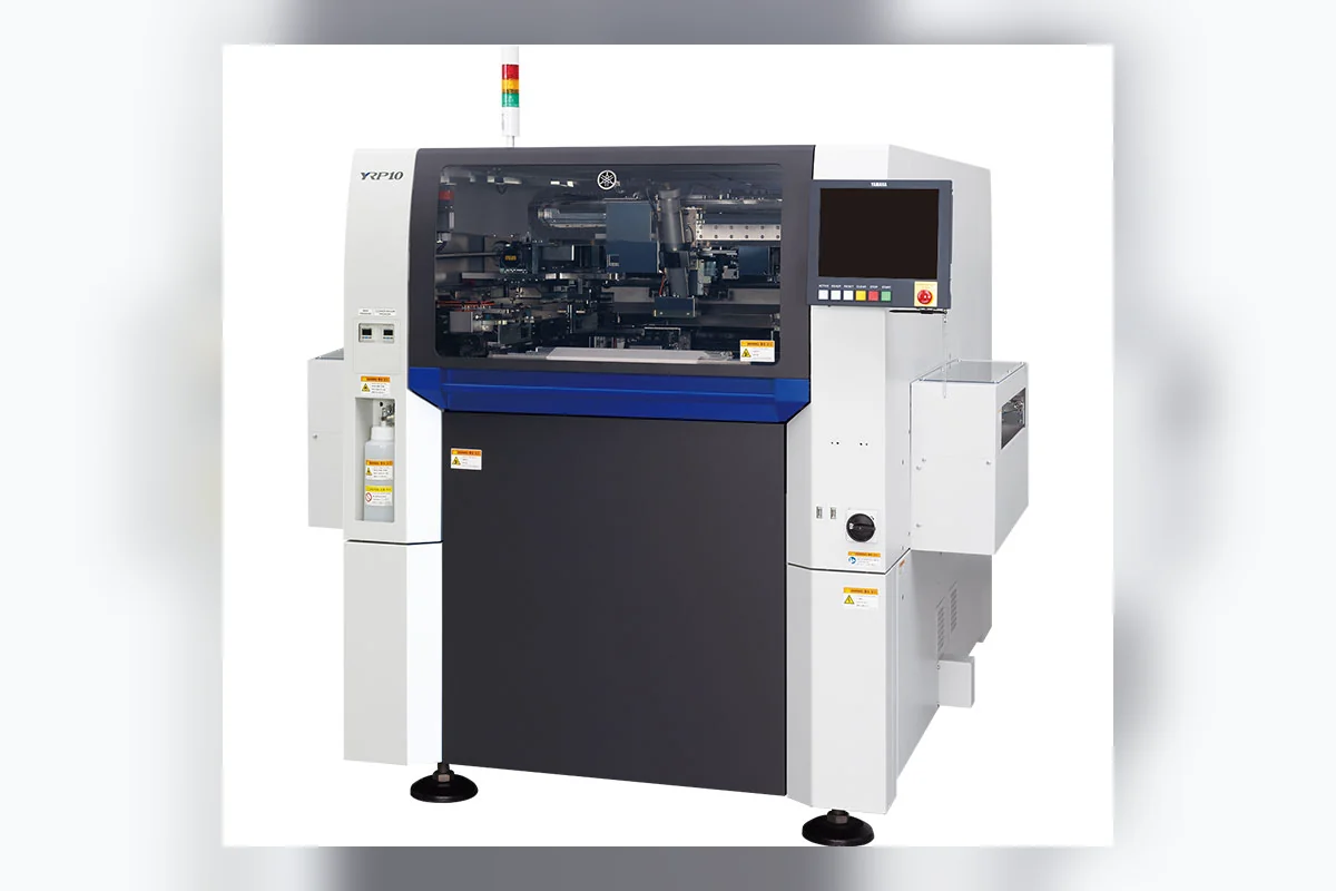 Yamaha YRP10 automated solder paste printer for SMT production